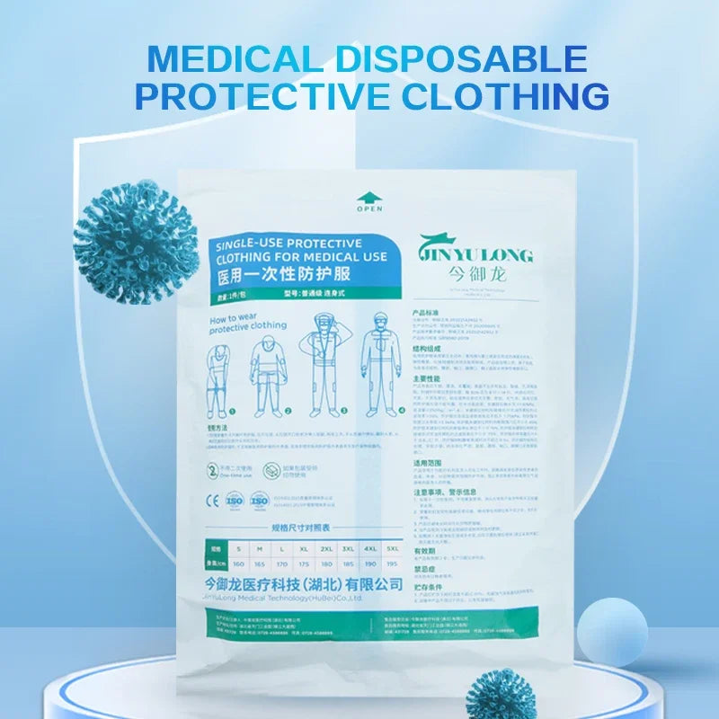 Customized High Quality Disposable Isolation Gown Surgical Gown Factory Wholesale Medical Suits - Image 5